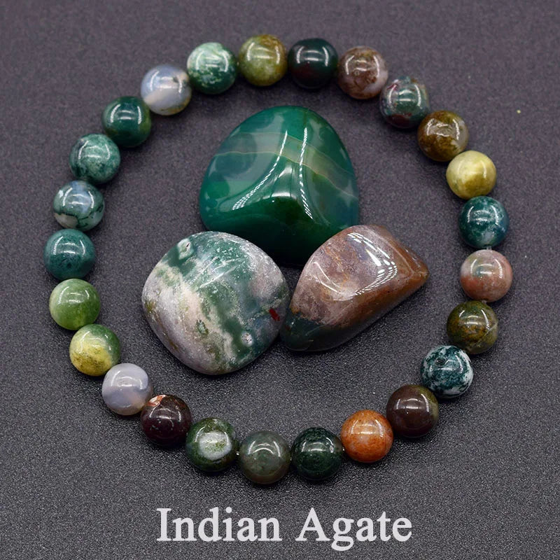 New Amethust Bracelet Made of Real Natural Stone Beads Bracelet