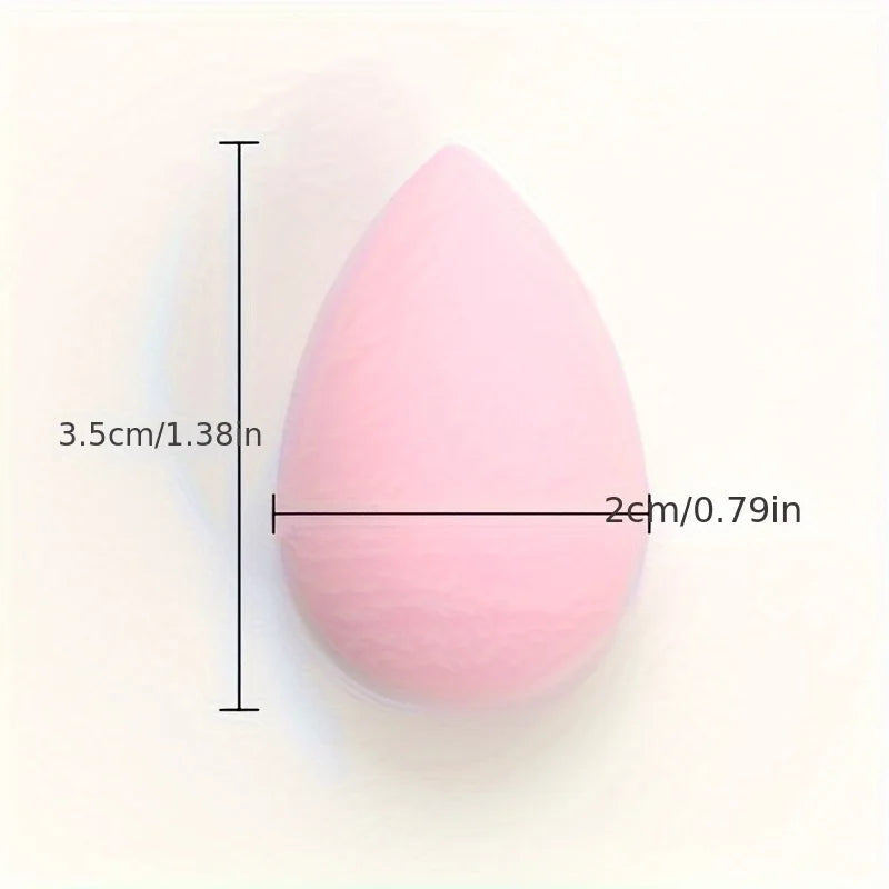 Soft Dry Wet Dual Use Coffee Color Beauty Sponge 12 Pack Daily Foundation Makeup Tool