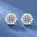 Elegant 925 Sterling Silver Classic Earrings For Women