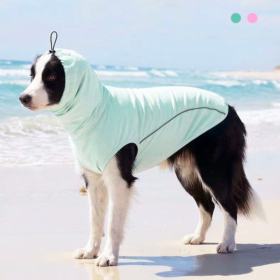 Pet Dog Sun Protective Clothing UV Shirt Cooling Clothes Breathable