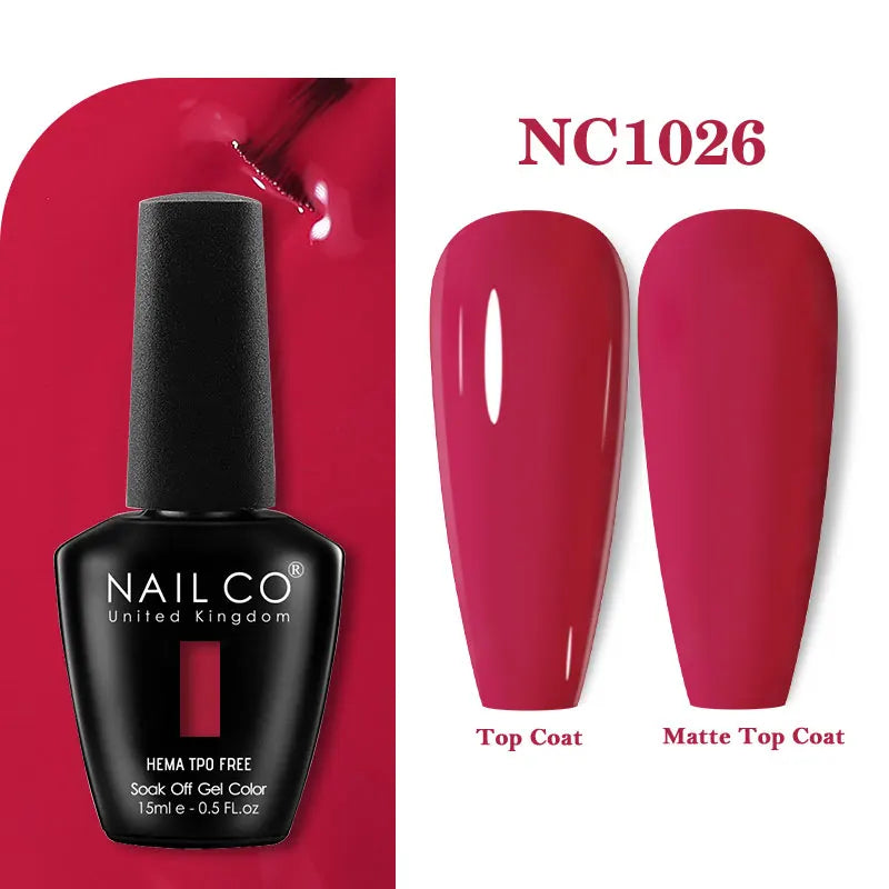 15ml TPO-Free Nail Gel Polish Semi Permanent Nails Art Manicure Design Hybrid Remover Gel Top Coat Ongle Gel UV