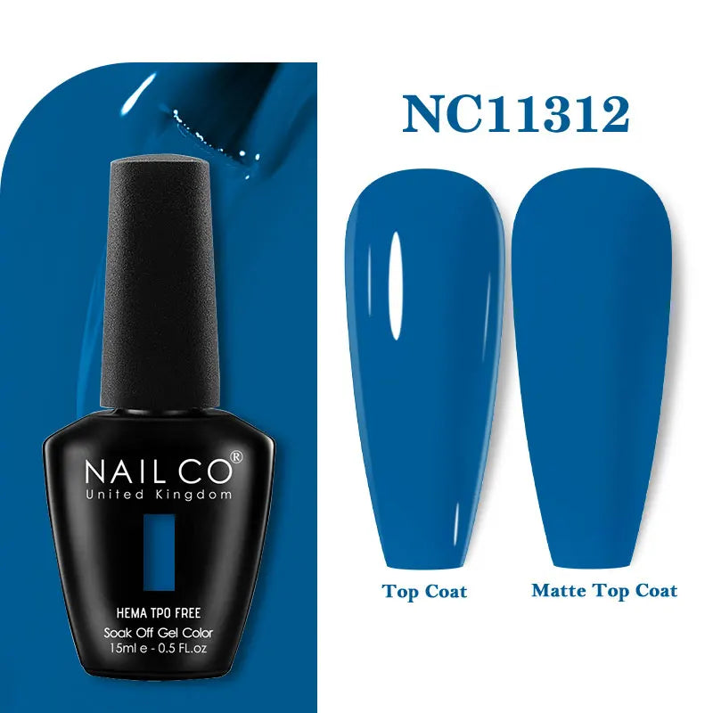 15ml TPO-Free Nail Gel Polish Semi Permanent Nails Art Manicure Design Hybrid Remover Gel Top Coat Ongle Gel UV