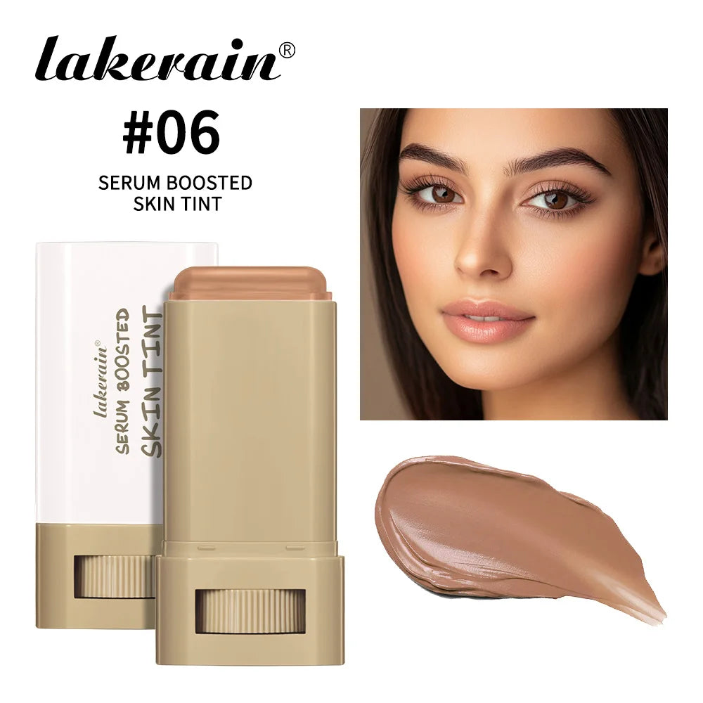 Skin Tint Foundation Stick Moisturizing & Non-Sticky Concealer Base Foundation