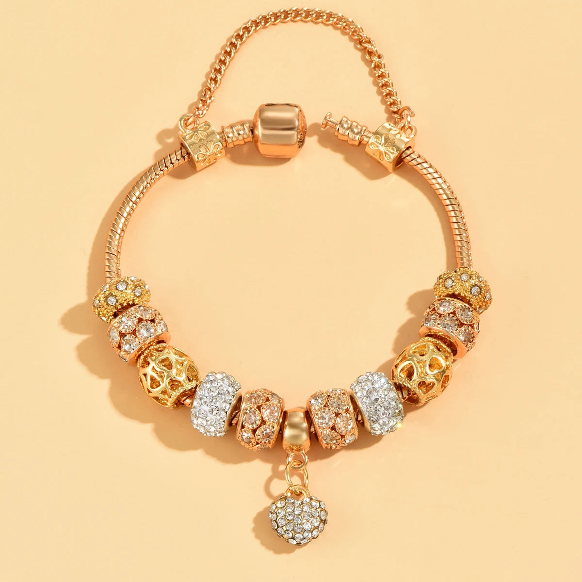Women Fashion Panjidorado Element Charm Bracelet