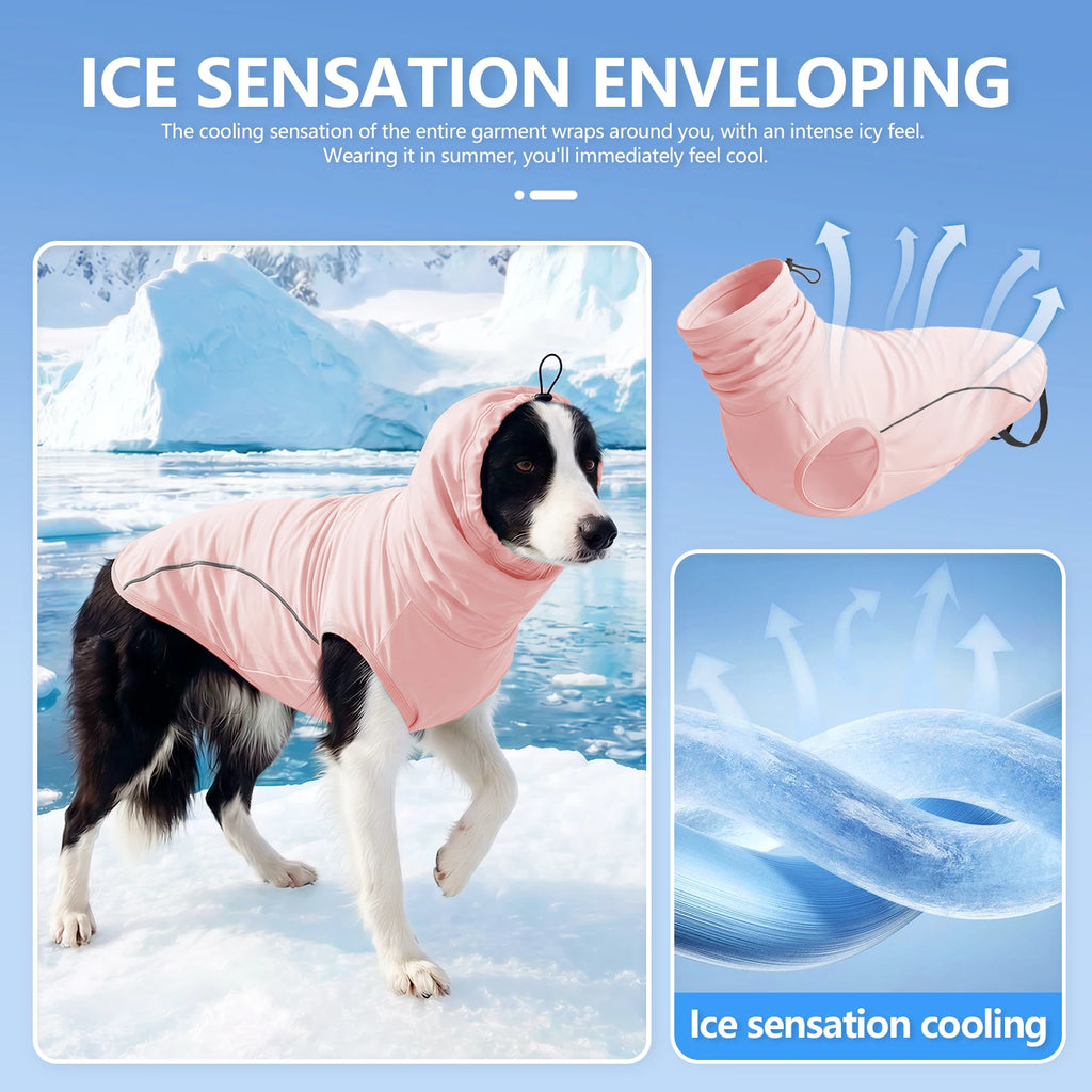 Pet Dog Sun Protective Clothing UV Shirt Cooling Clothes Breathable
