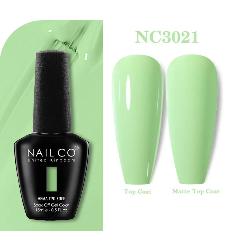 15ml TPO-Free Nail Gel Polish Semi Permanent Nails Art Manicure Design Hybrid Remover Gel Top Coat Ongle Gel UV
