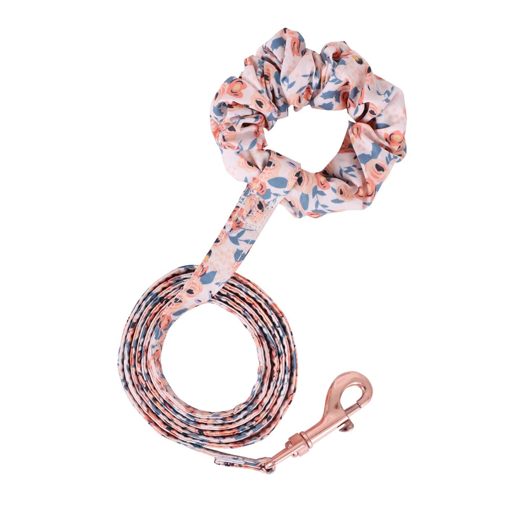 Small Dog Harness Leash Set Cute Traction Bracelet Medium Cat Collar Vest Harness Adjustable