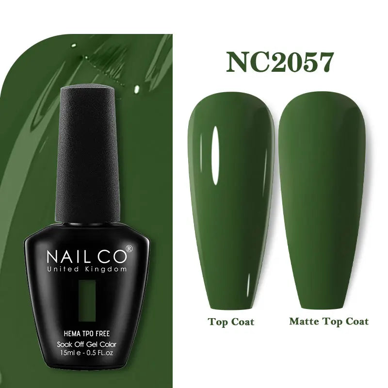 15ml TPO-Free Nail Gel Polish Semi Permanent Nails Art Manicure Design Hybrid Remover Gel Top Coat Ongle Gel UV