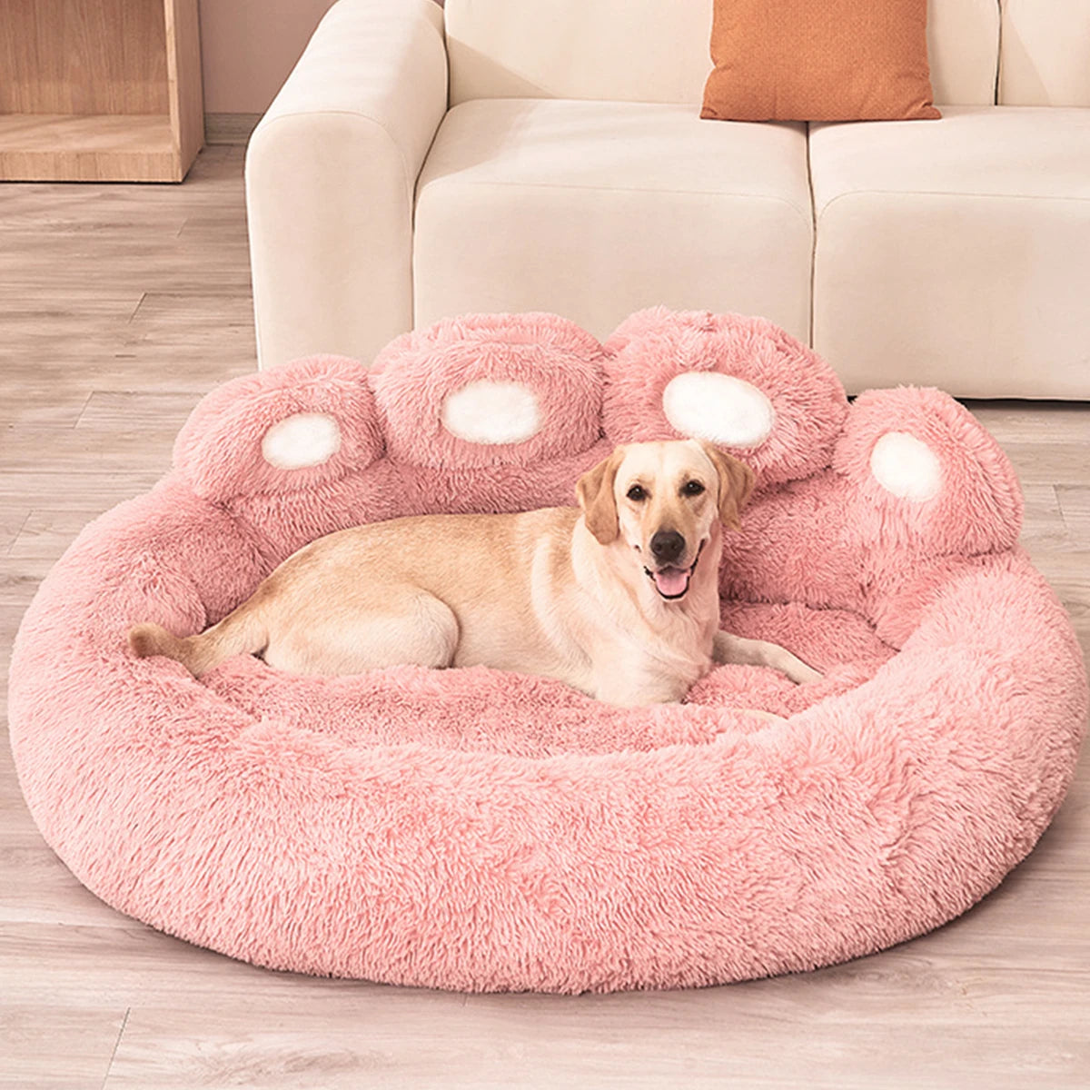 Fluffy Dog Bed for Large Dogs