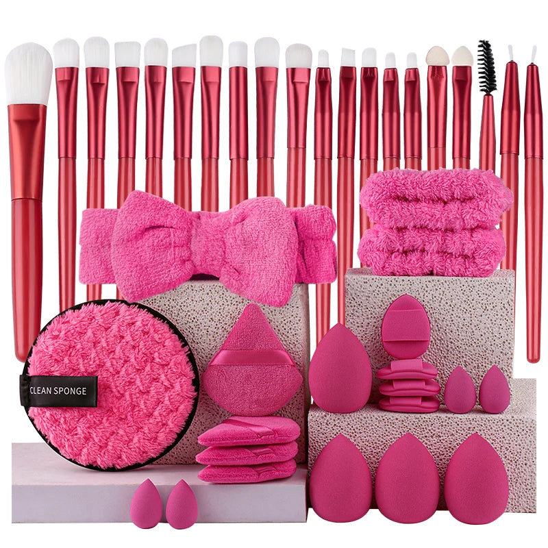 Makeup Brush Set 20Pcs Kit Soft Fluffy Eye Shadow Brushes Cosmetic Foundation Powder Highlighter Beauty Tool