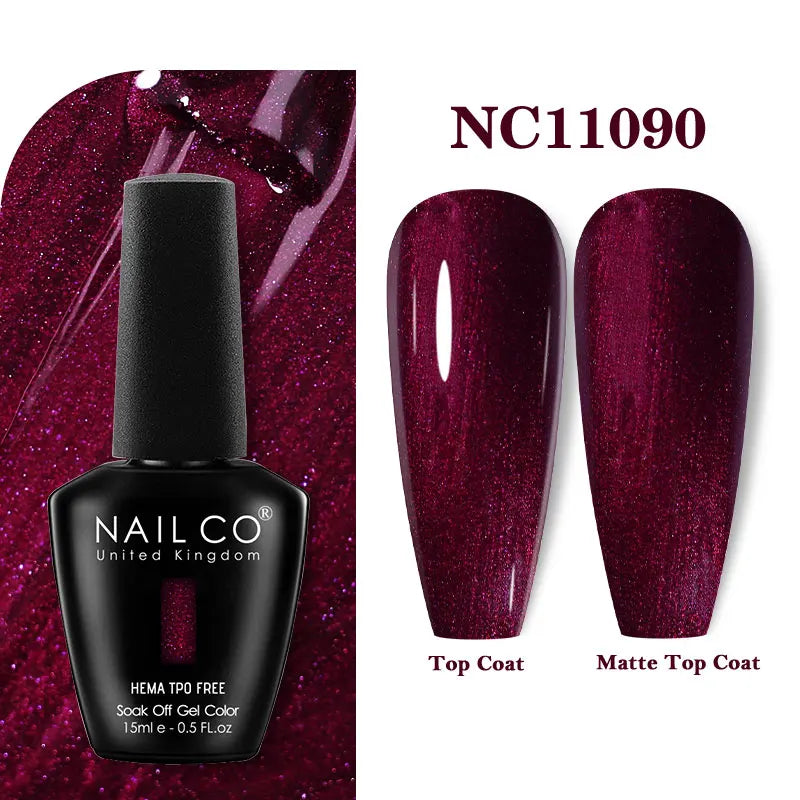 15ml TPO-Free Nail Gel Polish Semi Permanent Nails Art Manicure Design Hybrid Remover Gel Top Coat Ongle Gel UV