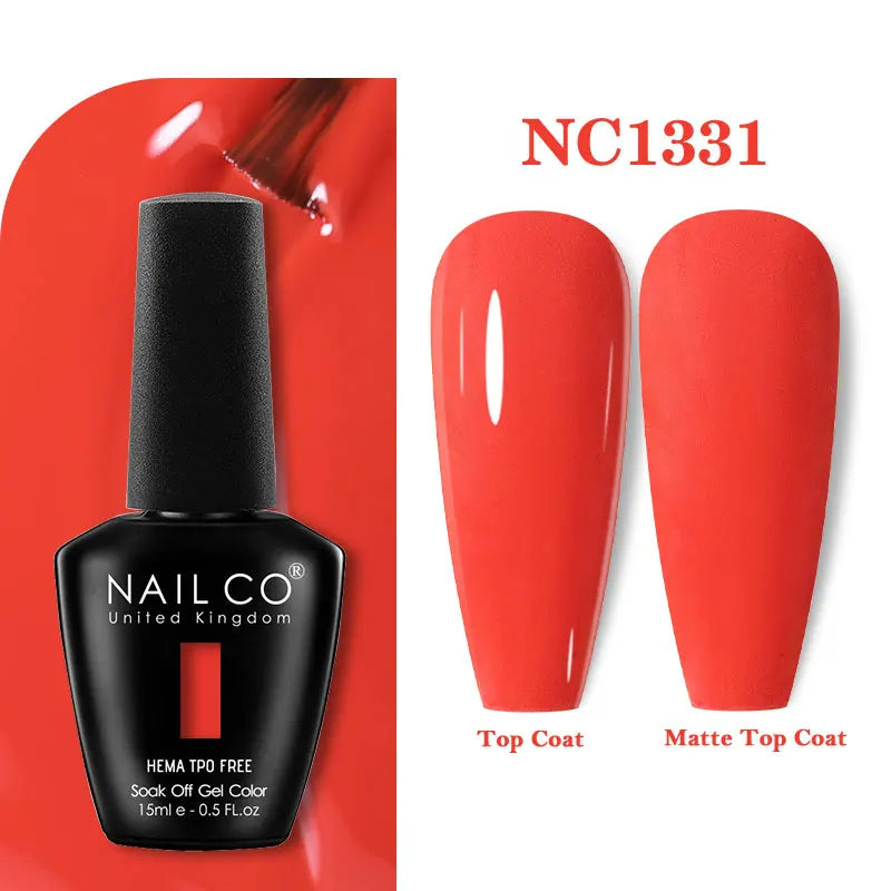 15ml TPO-Free Nail Gel Polish Semi Permanent Nails Art Manicure Design Hybrid Remover Gel Top Coat Ongle Gel UV