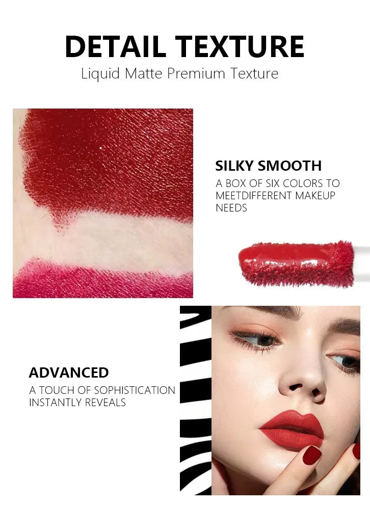 4-Color Moisturizing Mirror Effect Lip Gloss Long Lasting Liquid Lipstick