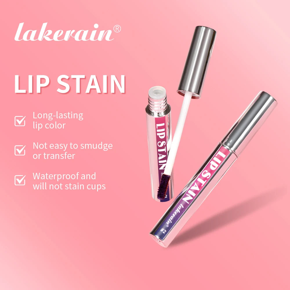 Peel Off Lip Stain 3 Colors Reveal Long Lasting Waterproof