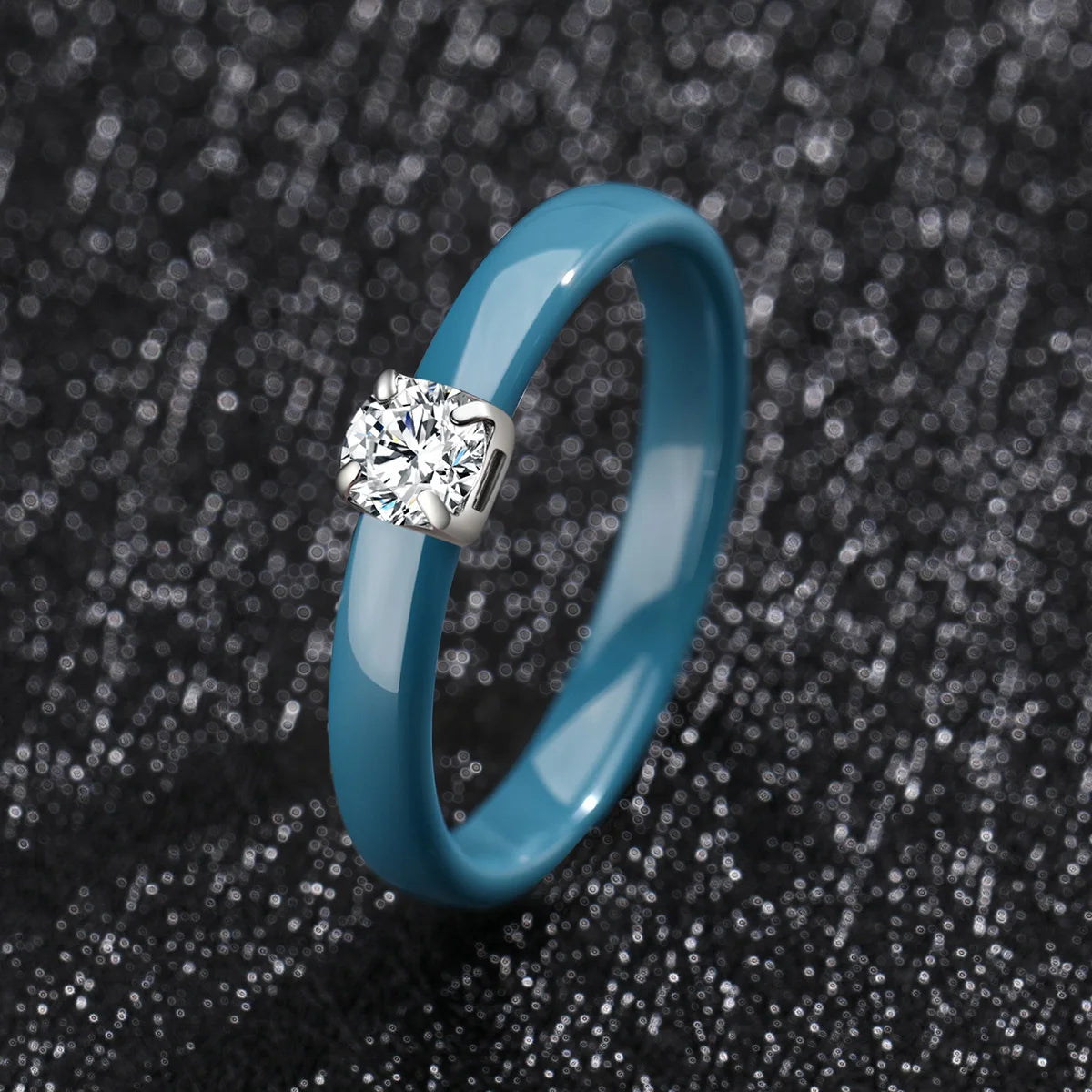 Classic Ring for Women Ceramic 3mm