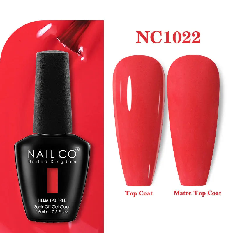 15ml TPO-Free Nail Gel Polish Semi Permanent Nails Art Manicure Design Hybrid Remover Gel Top Coat Ongle Gel UV