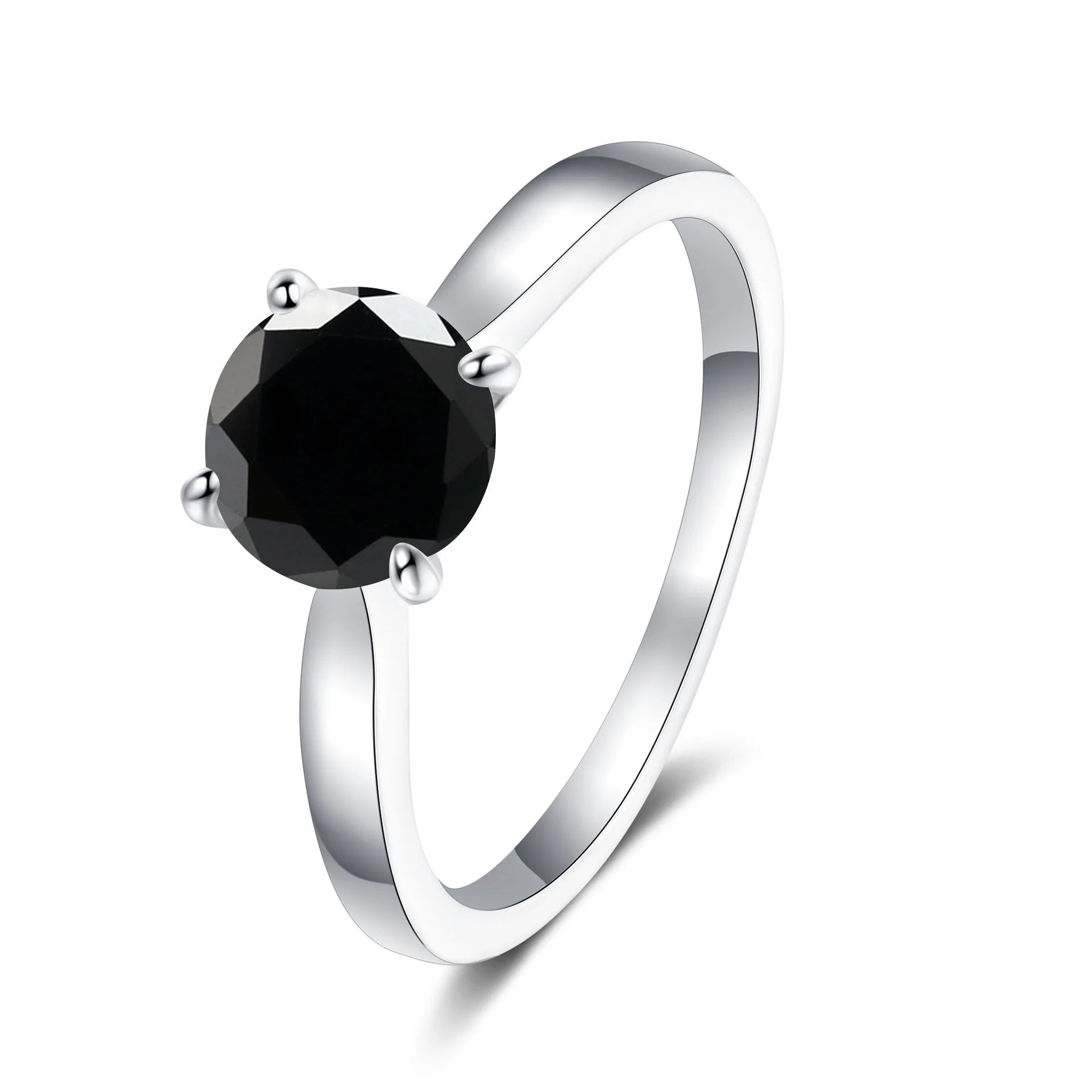 Gorgeous Moissanite Ring in S925 Sterling Silver High Quality Ring
