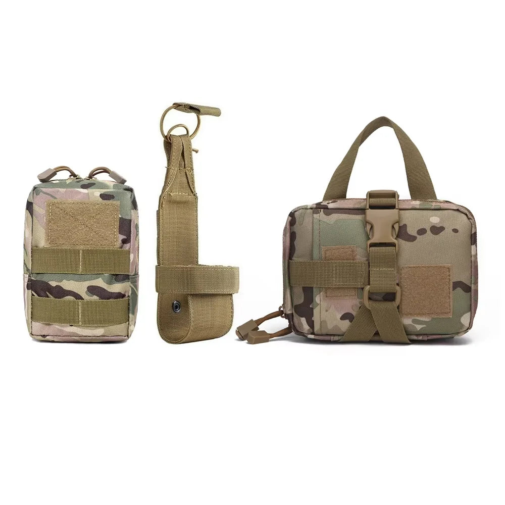 Dog Tactical Bags Set Molle Pouches Belt Attaching on Harness Sticker Military Dog Training Bags For Large Dogs
