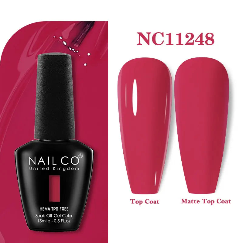15ml TPO-Free Nail Gel Polish Semi Permanent Nails Art Manicure Design Hybrid Remover Gel Top Coat Ongle Gel UV