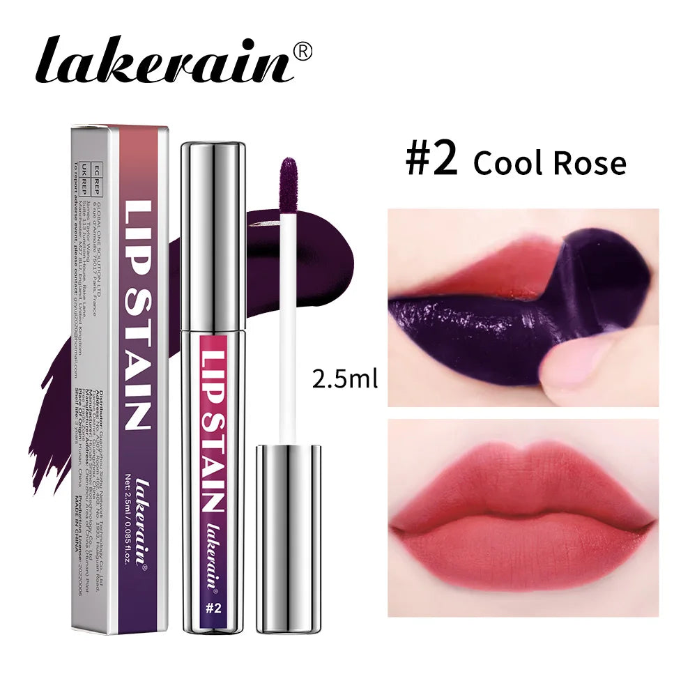 Peel Off Lip Stain 3 Colors Reveal Long Lasting Waterproof