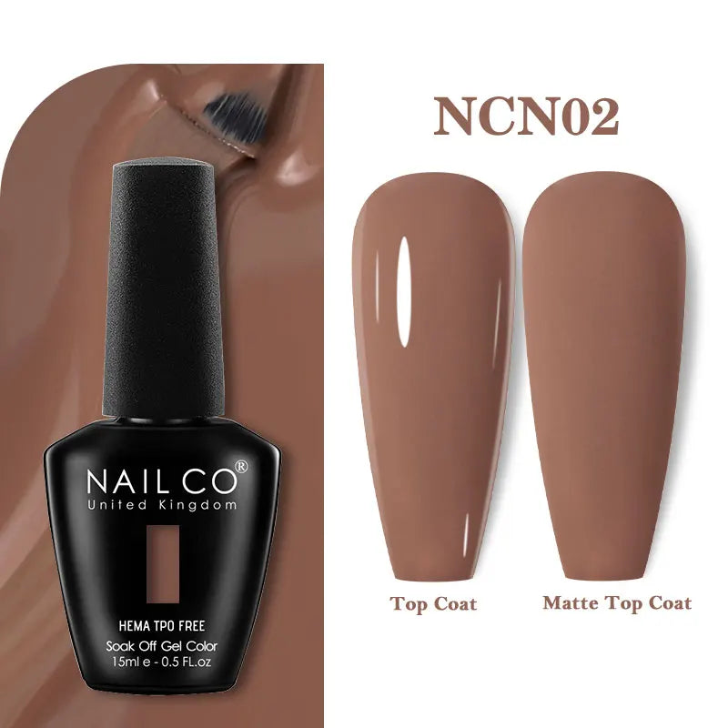 15ml TPO-Free Nail Gel Polish Semi Permanent Nails Art Manicure Design Hybrid Remover Gel Top Coat Ongle Gel UV