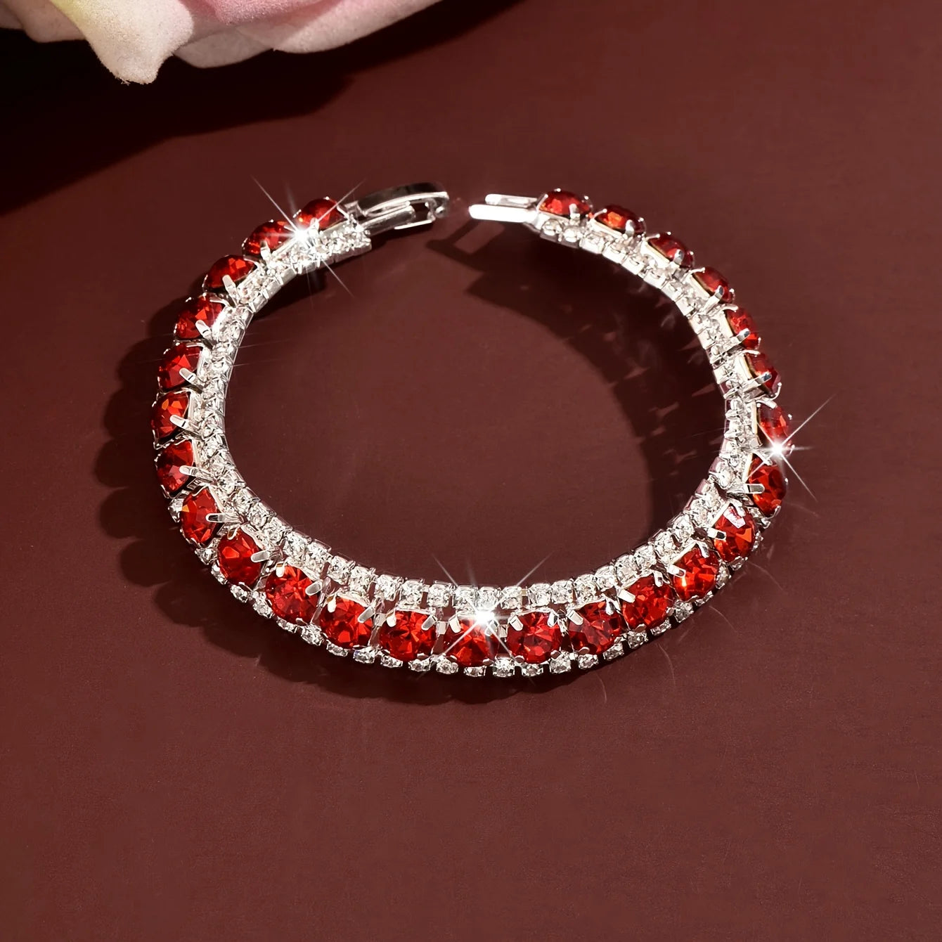 Fashion Shine Ladies Bracelet Colored Shine Rhinestone