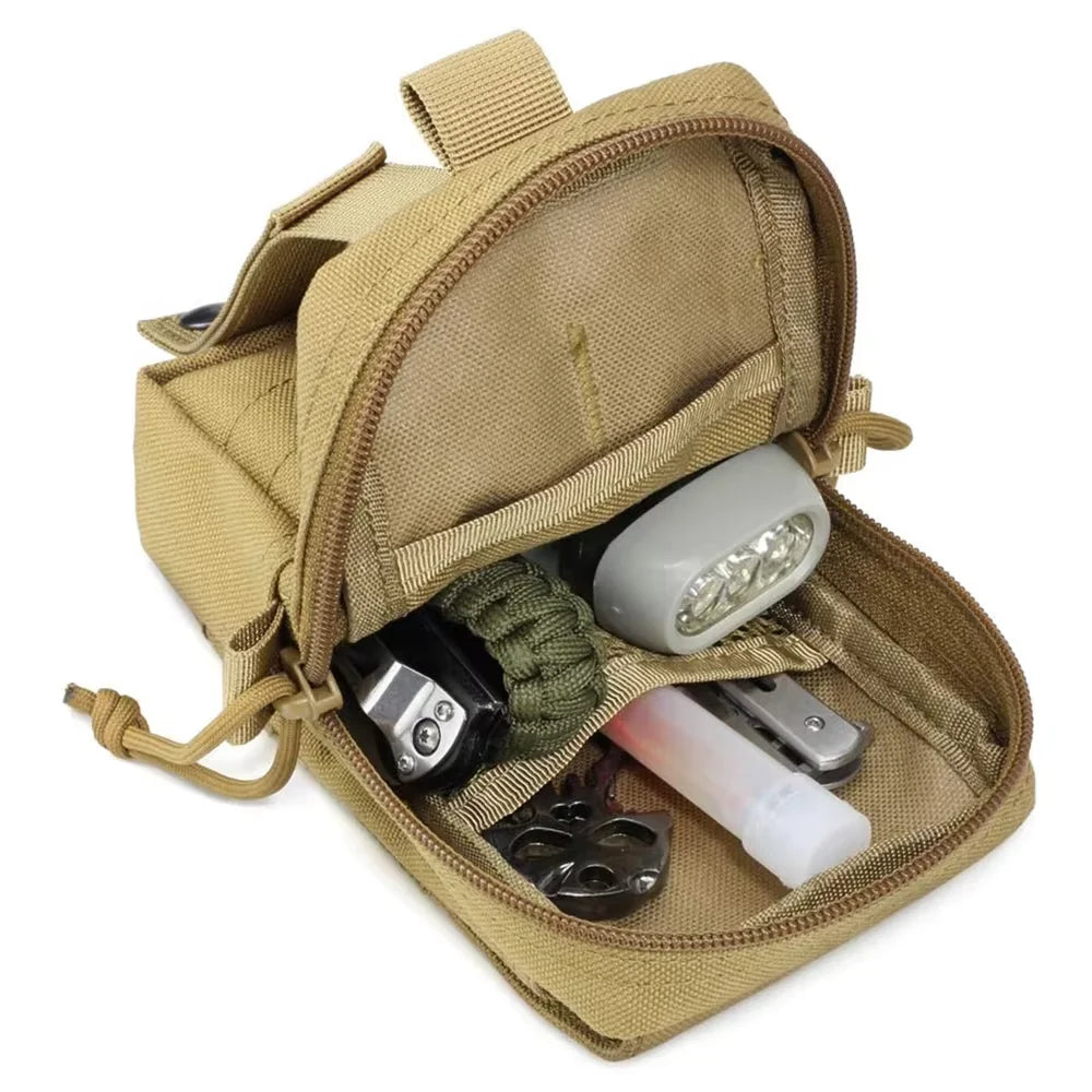 Dog Tactical Bags Set Molle Pouches Belt Attaching on Harness Sticker Military Dog Training Bags For Large Dogs