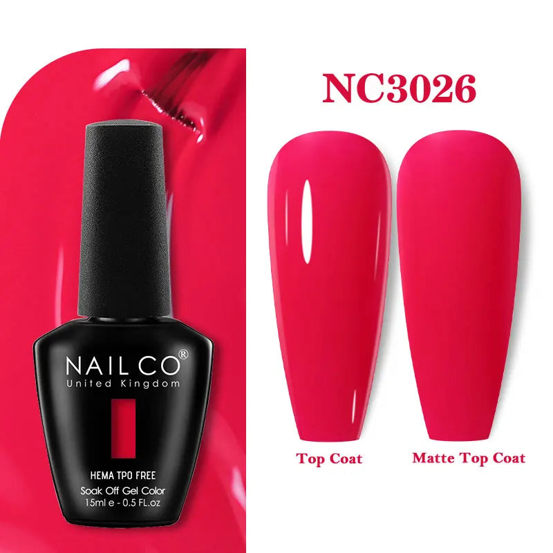 15ml TPO-Free Nail Gel Polish Semi Permanent Nails Art Manicure Design Hybrid Remover Gel Top Coat Ongle Gel UV