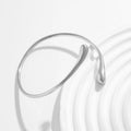 Simple And Stylish Open Cuff Bracelet With A Gold Circle Ring And  Suitable For Women To Wear Daily