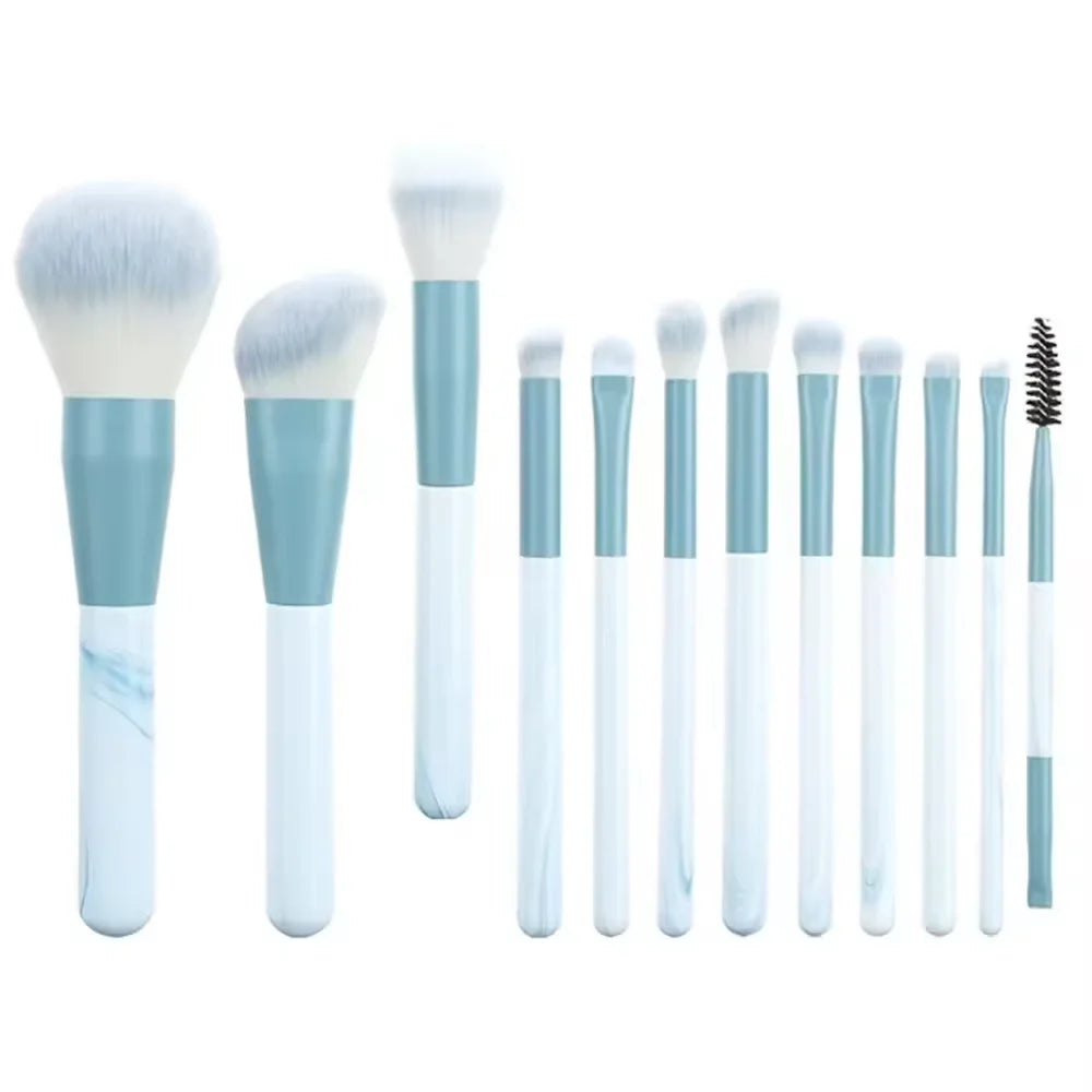 13 PCS Makeup Brushes Set Eye Shadow Foundation Women Cosmetic Brush Eyeshadow Blush Beauty Soft Make Up Tools