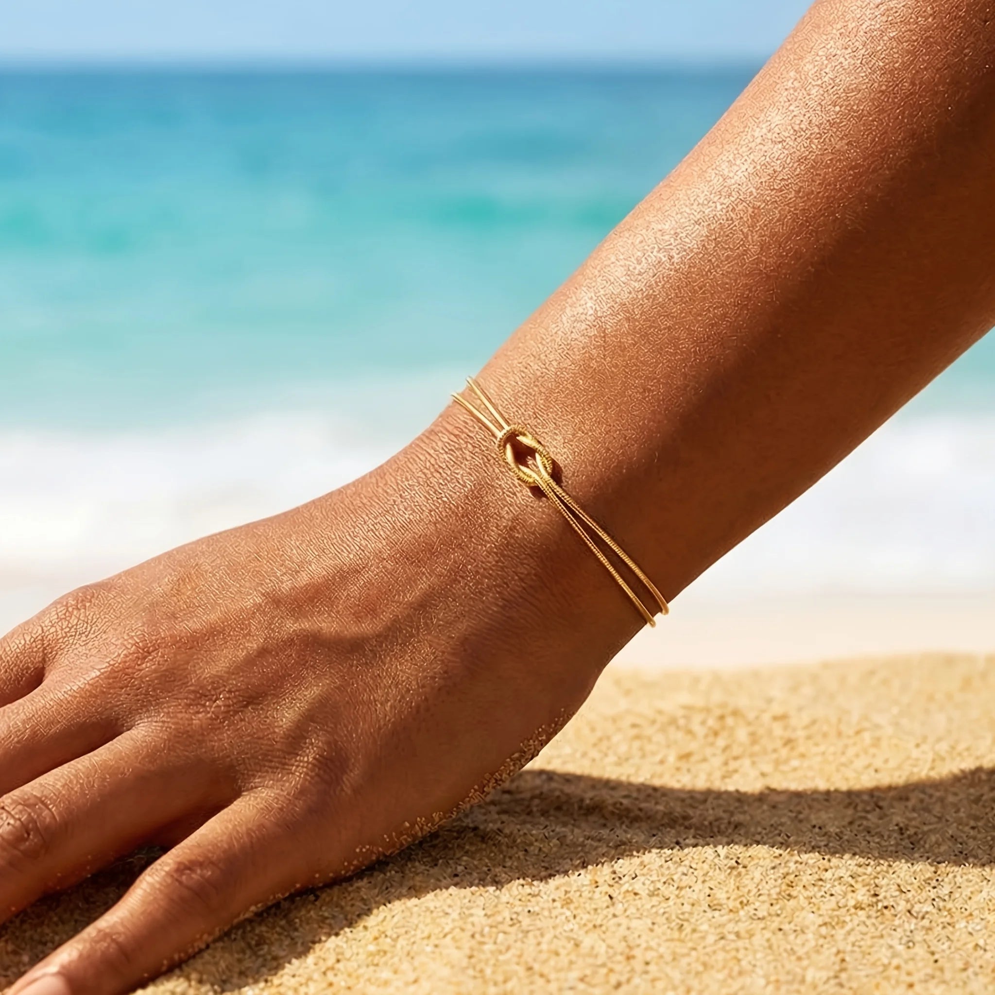 Stainless steel 18k gold plated bracelet for ladies, cute tennis bracelet, exquisite stainless steel jewelry