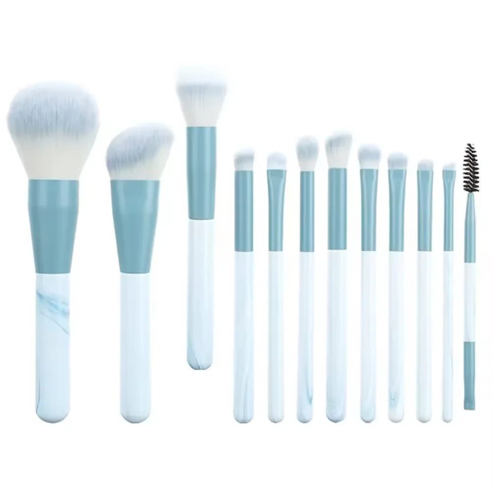 13 PCS Makeup Brushes Set Eye Shadow Foundation Women Cosmetic Brush Eyeshadow Blush Beauty Soft Make Up Tools