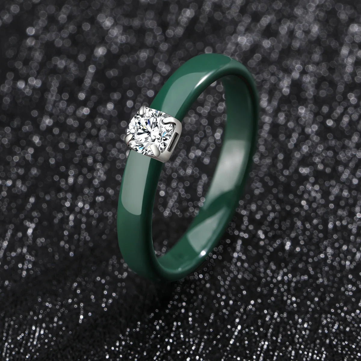 Classic Ring for Women Ceramic 3mm