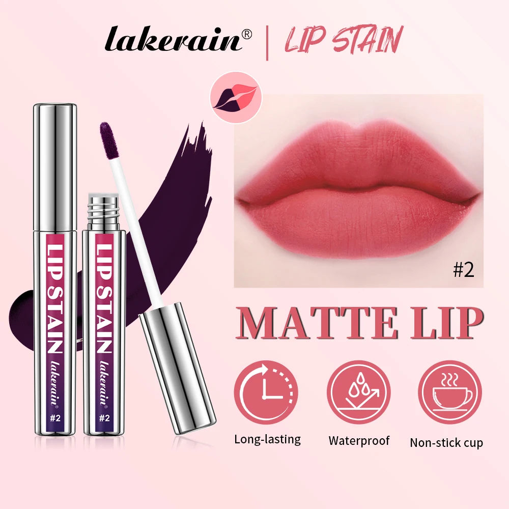 Peel Off Lip Stain 3 Colors Reveal Long Lasting Waterproof